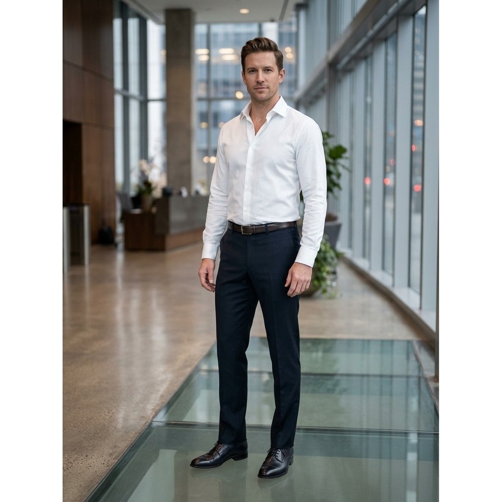 Michael Kors Mens Black Dress Pants Resort 2011 Size 32 Untailored